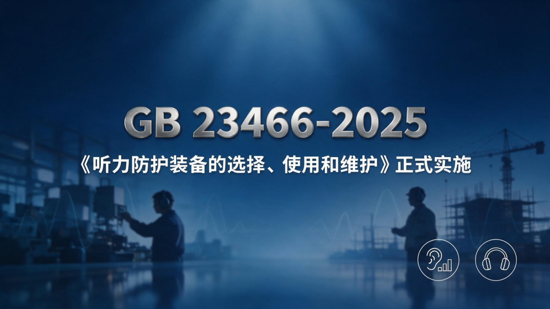 GB 23466‑2025新国标实施｜职业听力健康守护刻不容缓