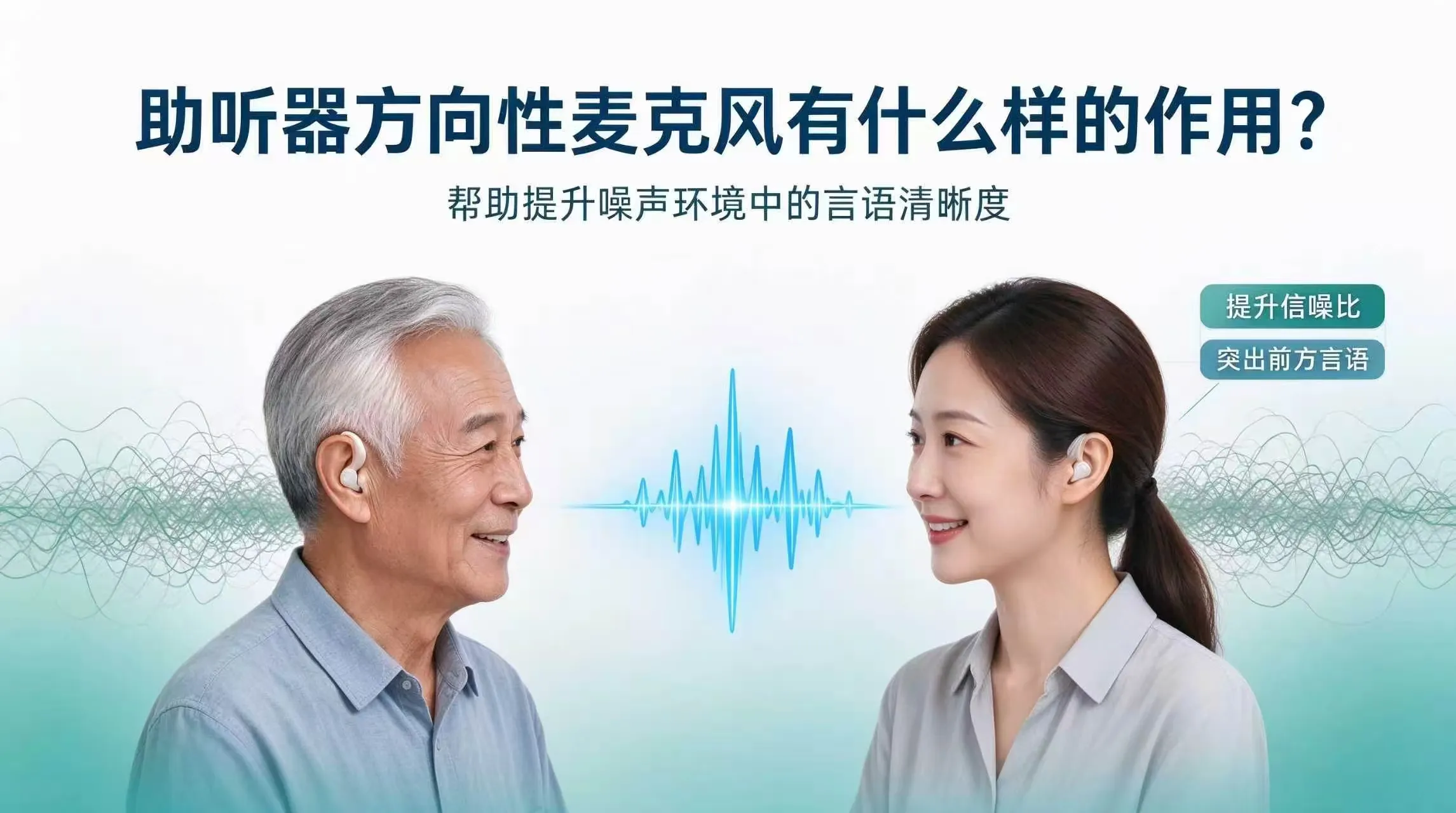科普|助听器方向性麦克风有什么作用?不同模式怎么选